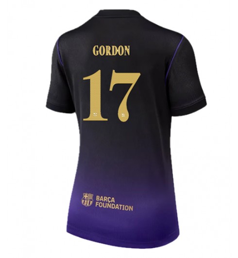 Barcelona Anthony Gordon #17 Vieraspaita Naisten 2026-27 Lyhythihainen Barcelona Anthony Gordon #17 Vieraspaita Naisten 2026-27 Lyhythihainen